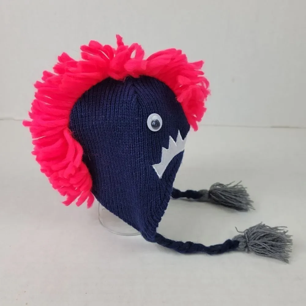 Top Paw Acrylic Navy Blue Monster Hat Size S‎